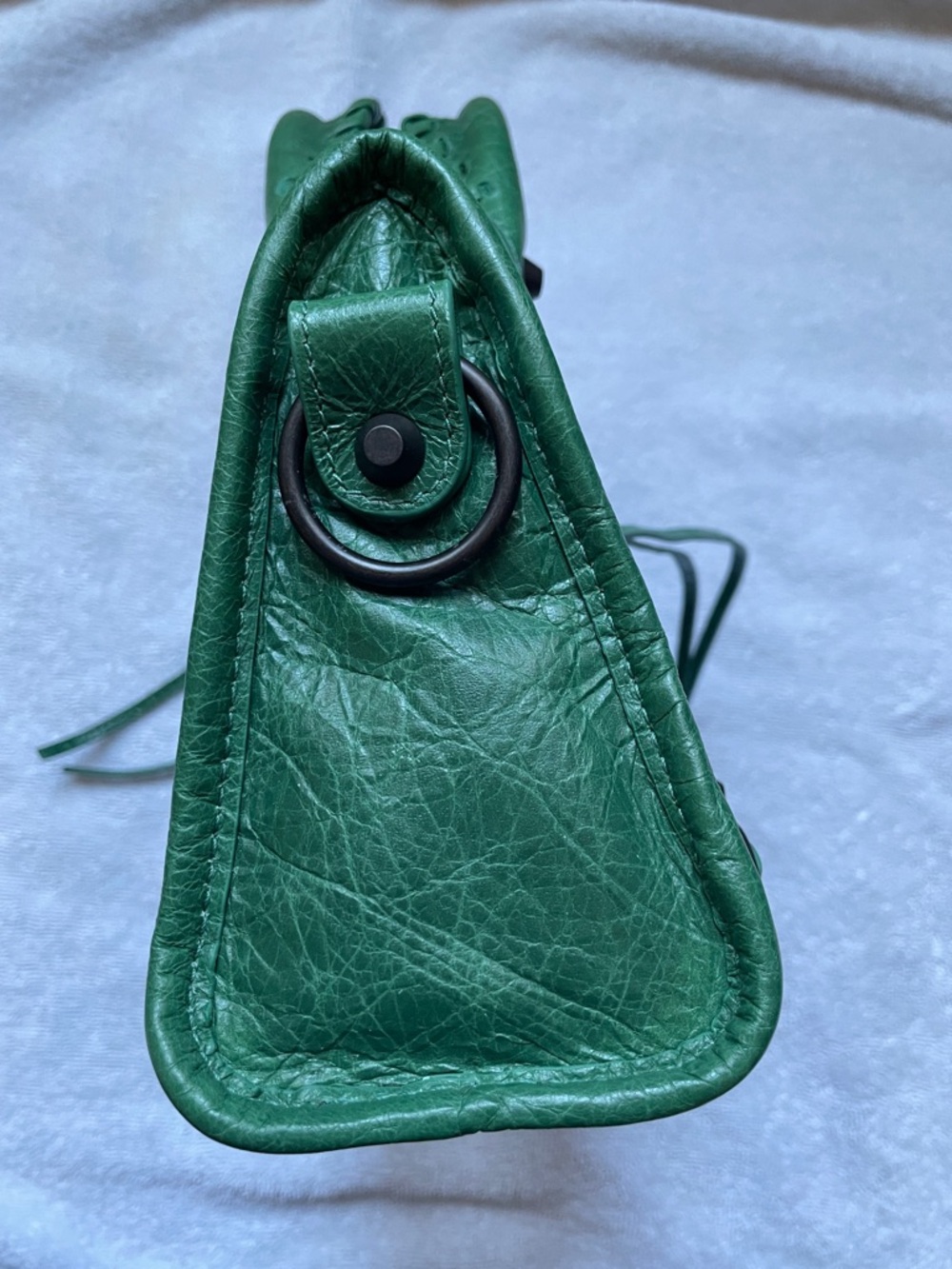BEAUTIFUL BALENCIAGA LE CITY MINI BAG IN EMERALD GREEN PERFECT CONDITION! - Picture 4 of 15